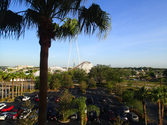 View from our window in Orlando, FL