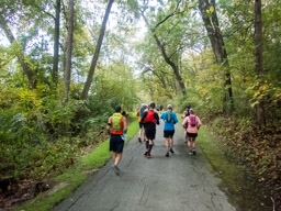 Runners on Greenbelt Trail