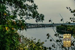 Mississippi River and Julian Dubuque Bridge