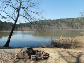 Another view of Lake Carlton from our campsite.