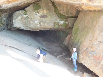 Jack and Jeralyn in Robber's Cave.